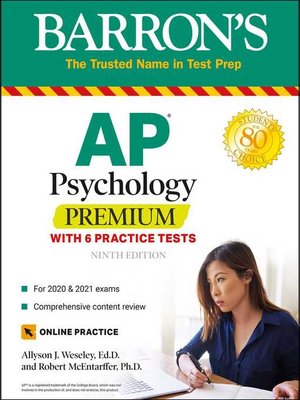 cover image of AP Psychology Premium